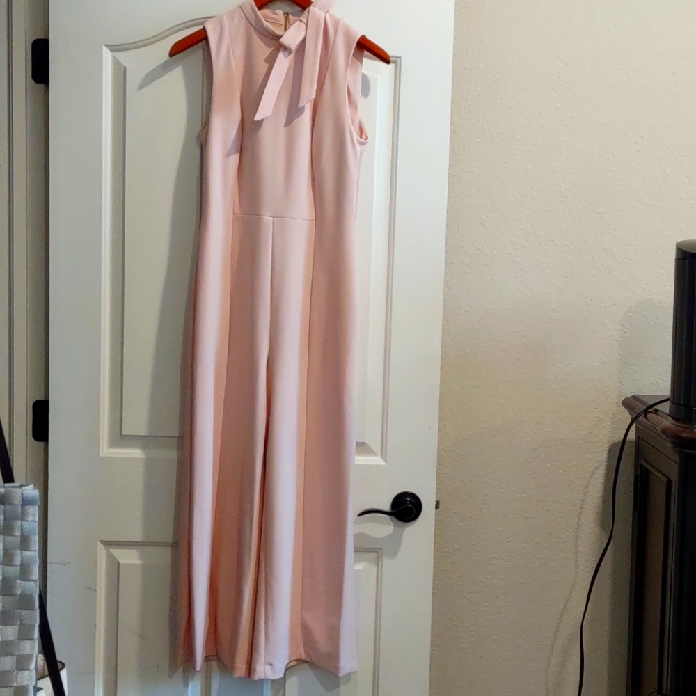 Pink Calvin Klein jumpsuit